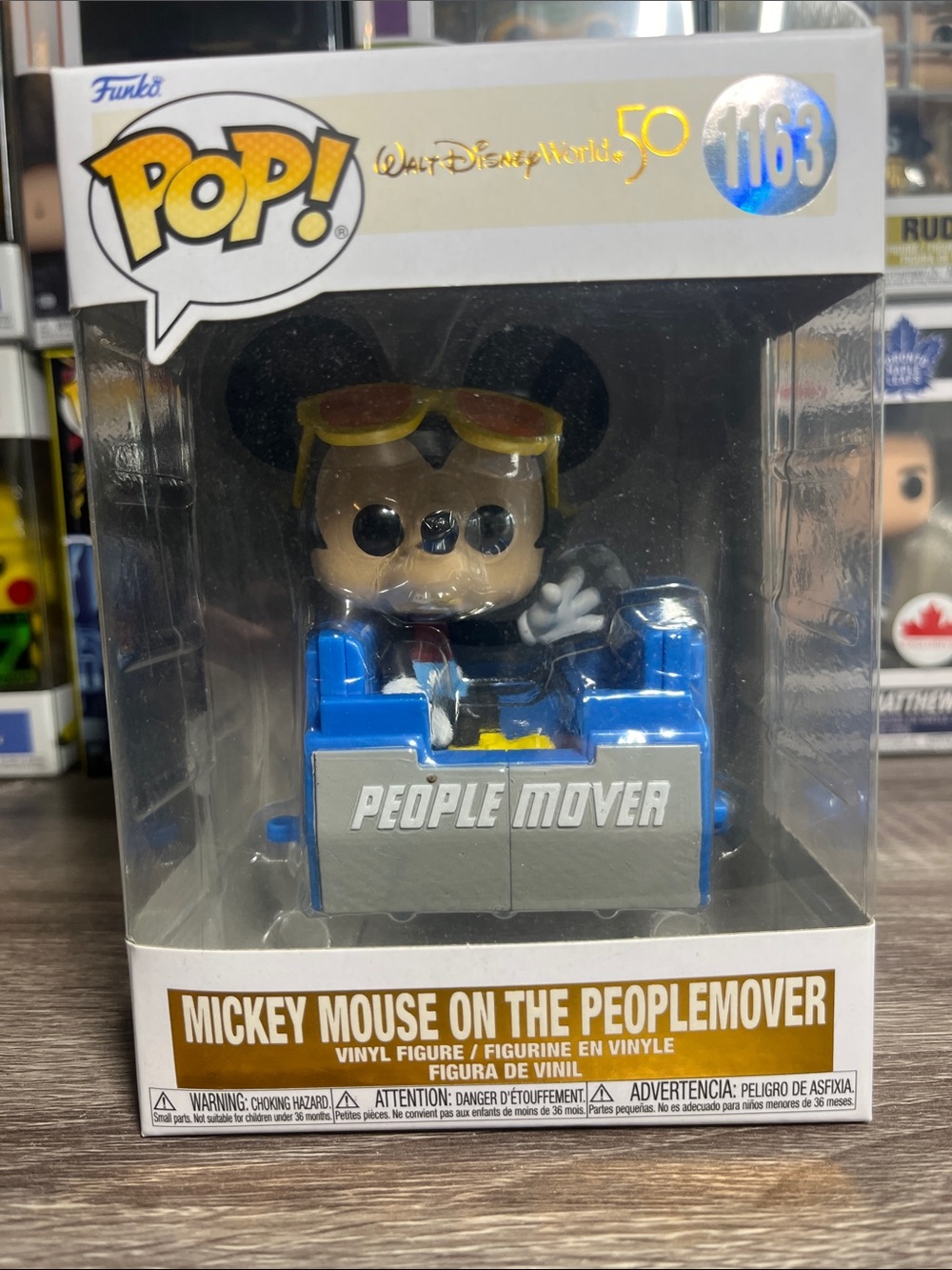 Funko POP! Mickey Mouse in Blue PeopleMover Ride